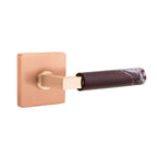 Oro Rosa Satinado · Square Rosette