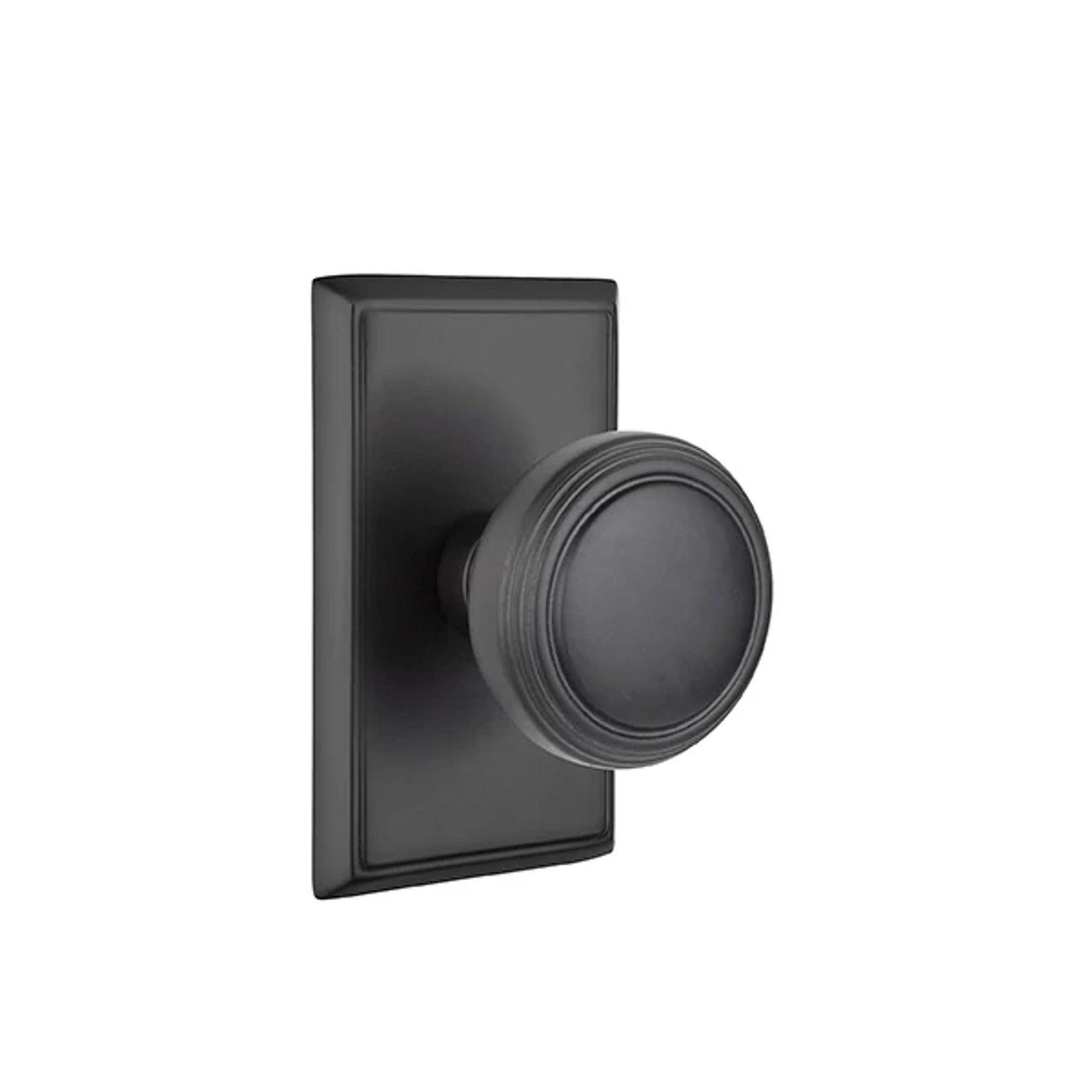 Negro Mate · Rectangular Rosette
