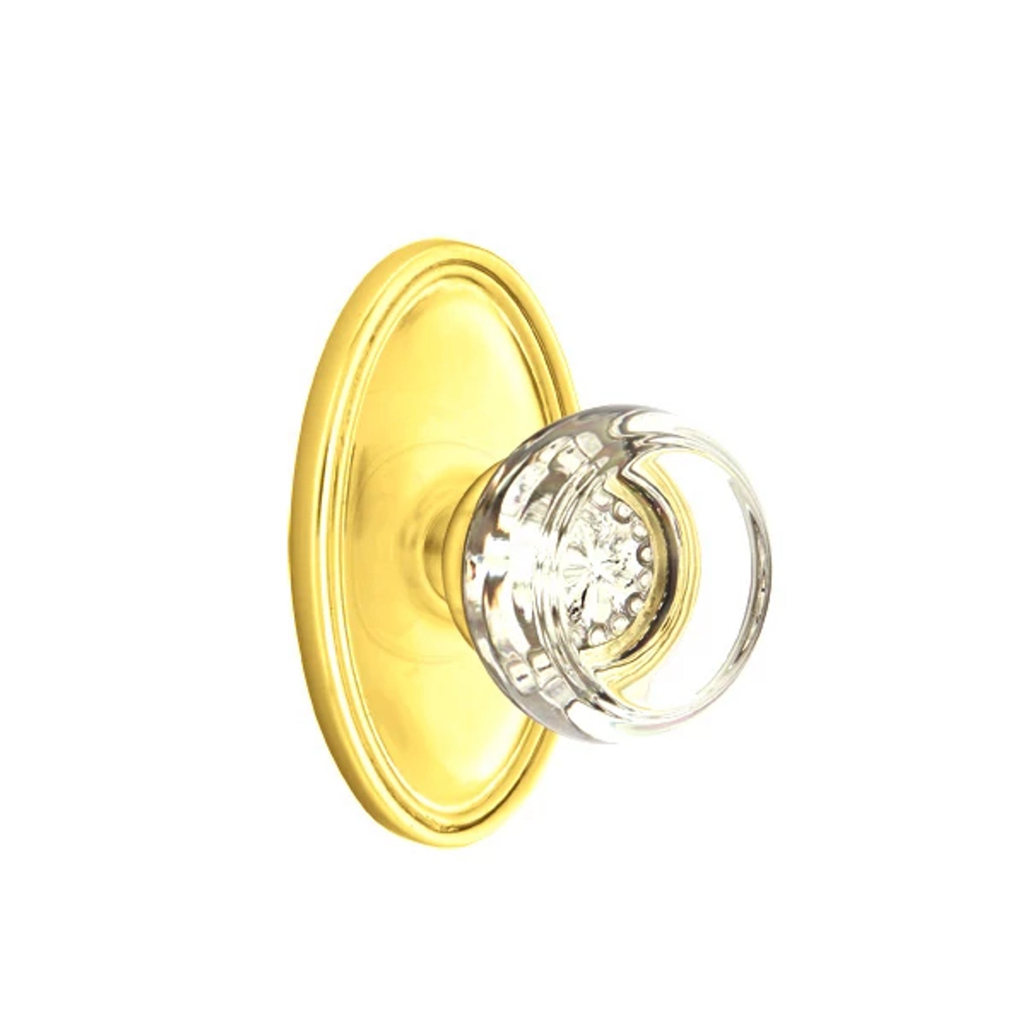 Latón sin Laca · Oval Rosette