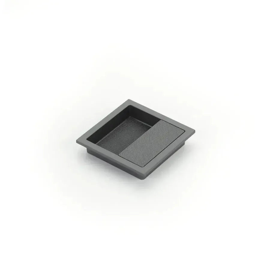 Schaub Jaladera Modo Cuadrada Empotrada, 3-7/8" — Metal Cañón