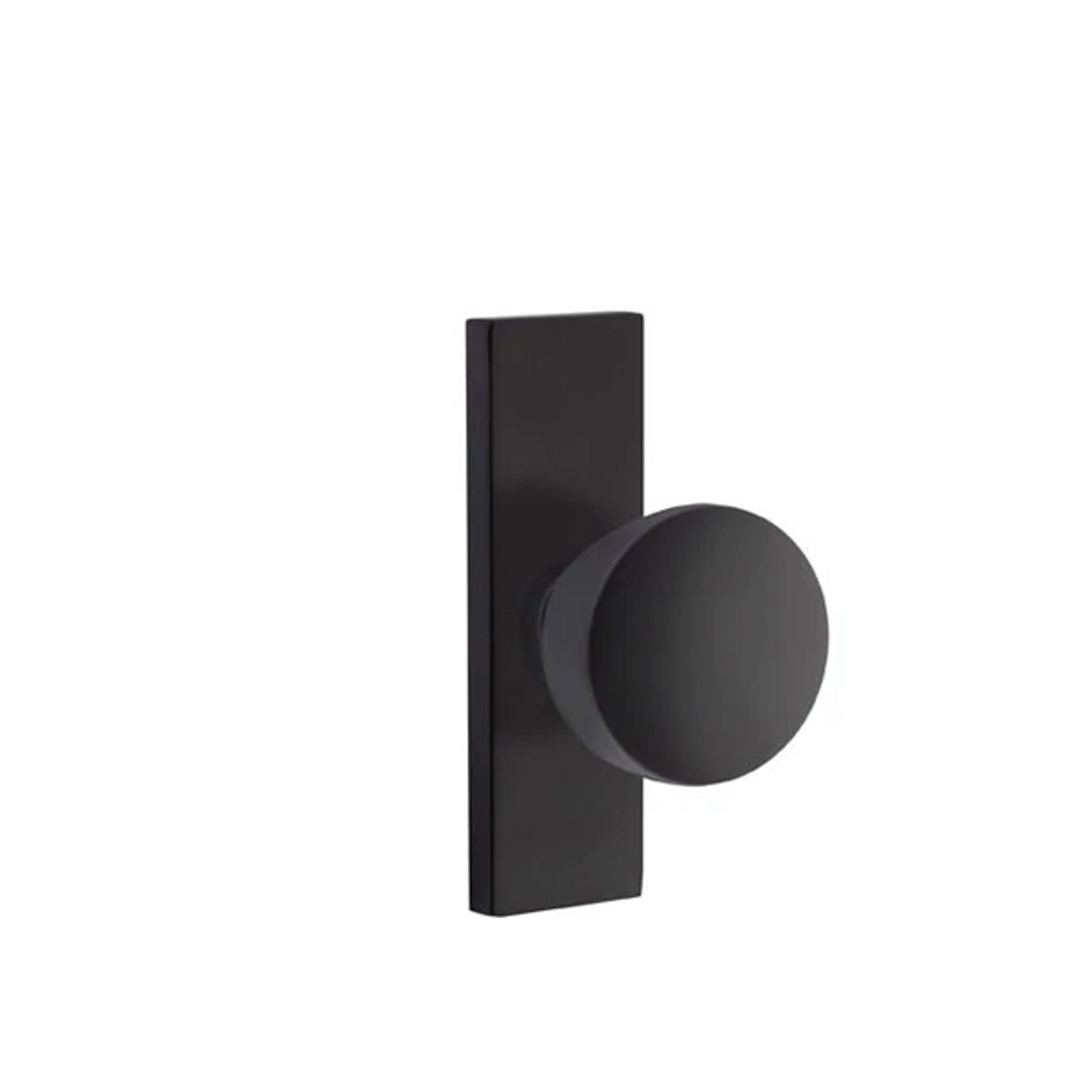 Negro Mate · 1-1/2"x5" Rosette