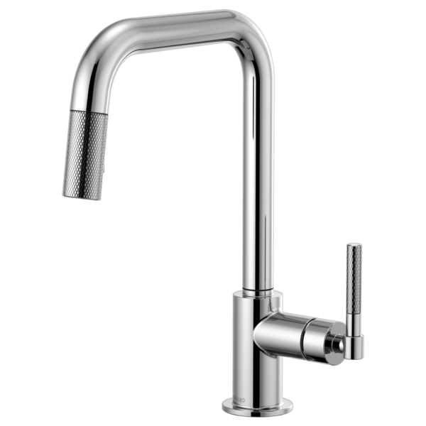 Grifo extraíble cuadrado con manija moleteada - LITZE®