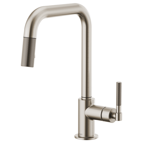 Grifo extraíble cuadrado con manija moleteada - LITZE®