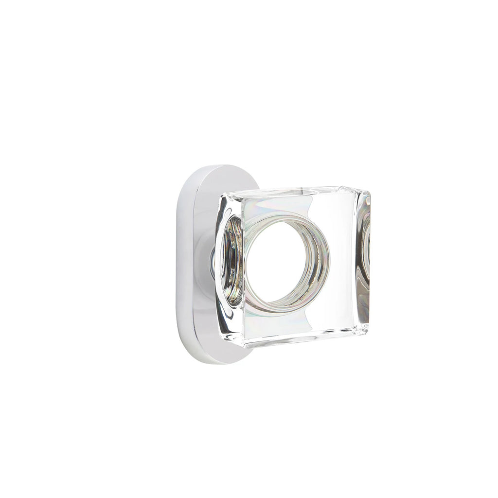 Cromo Pulido · 1-1/2" x3" Oval Rosette