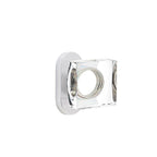 Cromo Pulido · 1-1/2" x3" Oval Rosette
