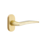 Latón Satinado · 1-1/2" x3" Oval Rosette