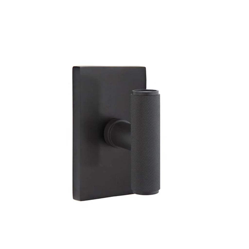Negro Mate · Modern Rectangular Rosette