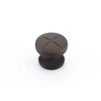 Schaub Perilla Northport Redonda, 1-3/8" diám. — Bronce Antiguo