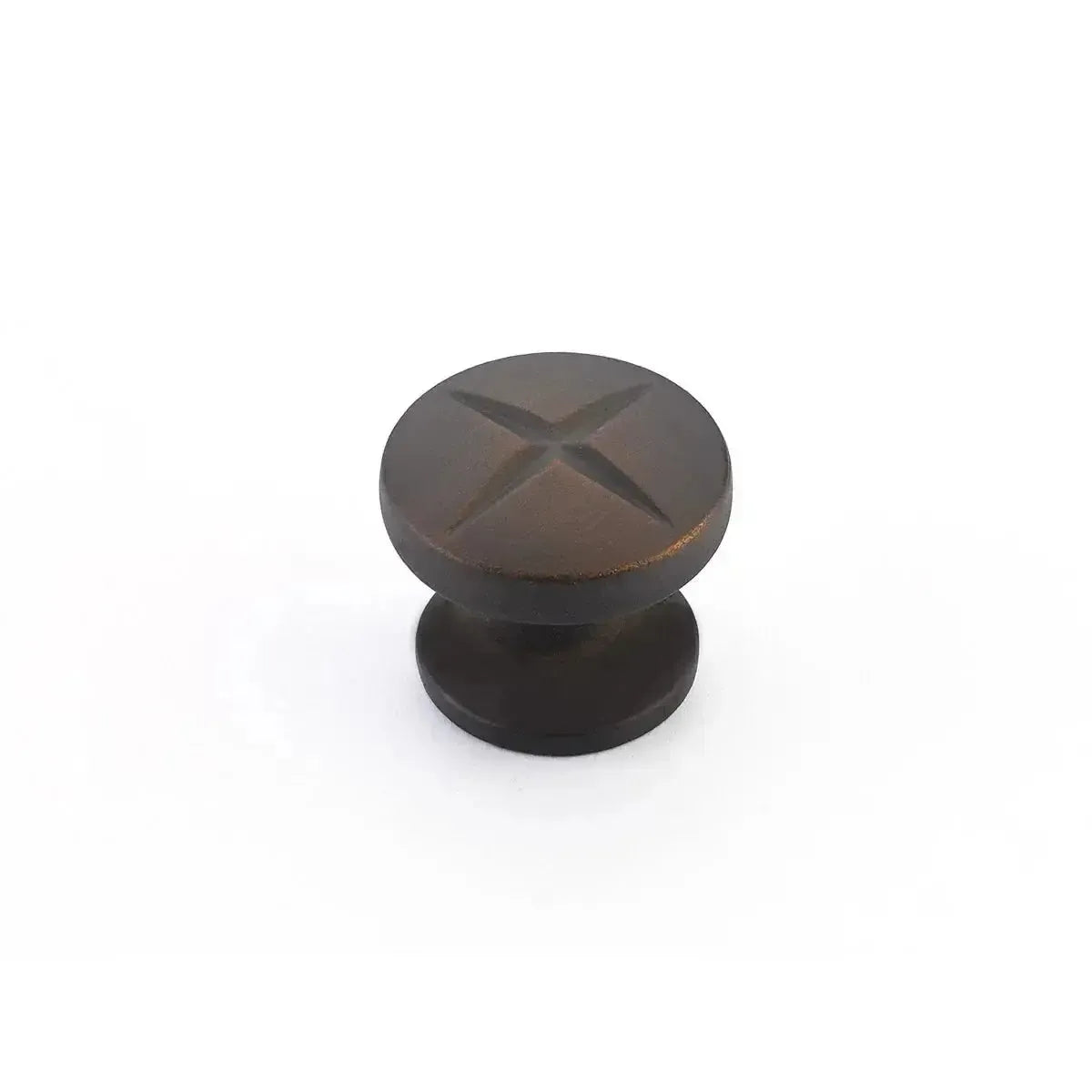 Schaub Perilla Northport Redonda, 1-3/8" diám. — Bronce Antiguo