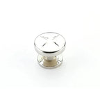 Schaub Perilla Northport Redonda, 1-3/8" diám. — Níquel Pulido