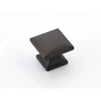 Schaub Perilla Northport Lisa Cuadrada, 1-3/8" diám. — Bronce Antiguo