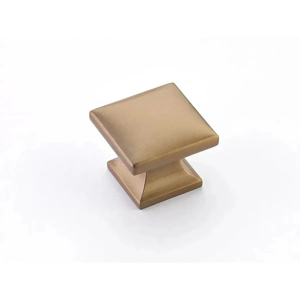 Schaub Perilla Northport Lisa Cuadrada, 1-3/8" diám. — Bronce Cepillado