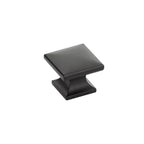 Schaub Perilla Northport Lisa Cuadrada, 1-3/8" diám. — Negro Mate