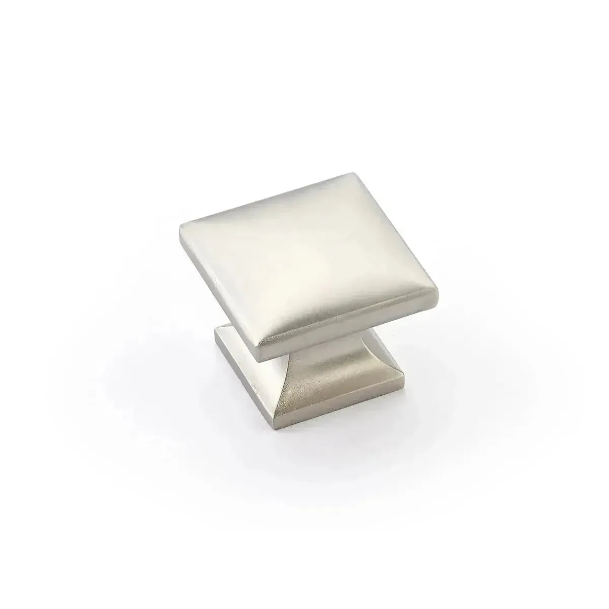 Schaub Perilla Northport Lisa Cuadrada, 1-3/8" diám. — Níquel Satinado