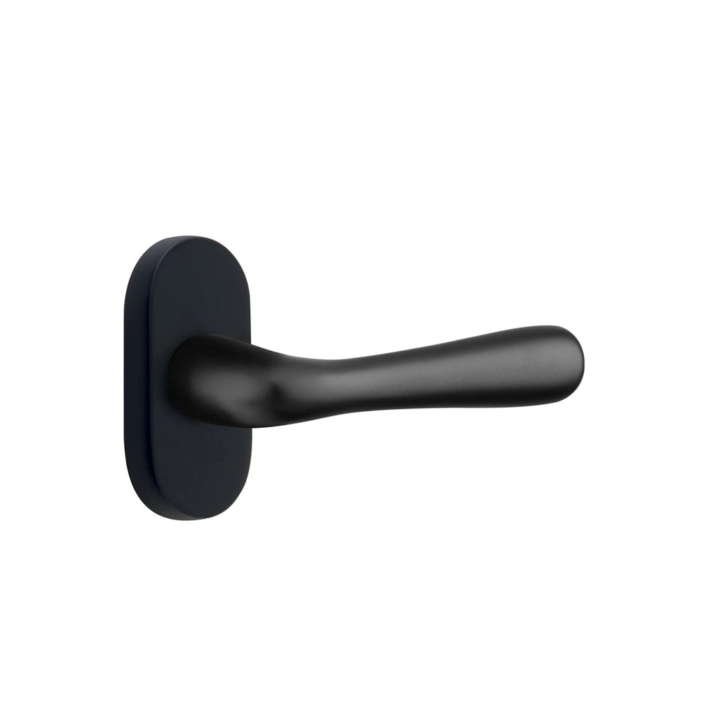 Negro Mate · 1-1/2" x3" Oval Rosette