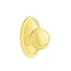 Latón Pulido · Oval Rosette