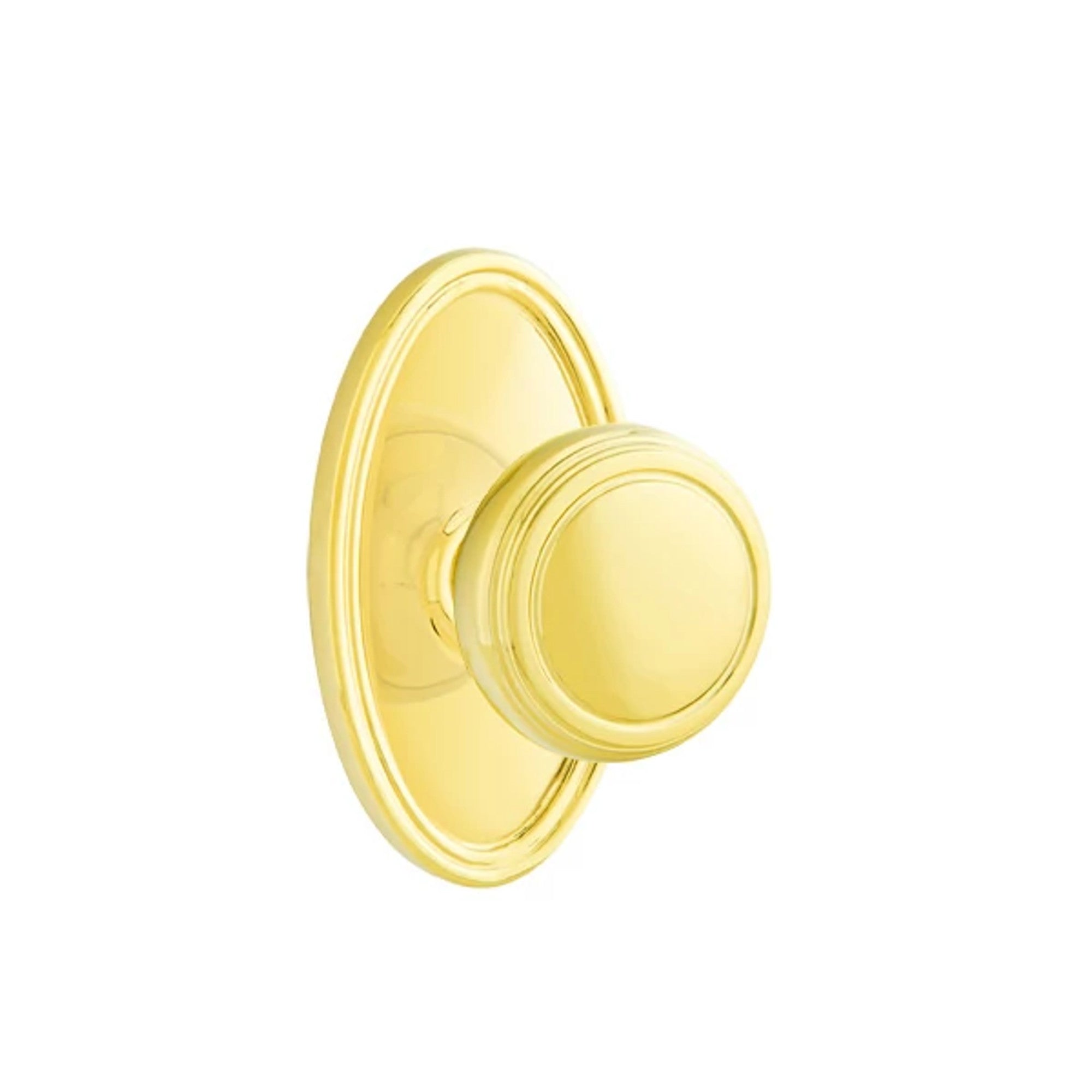 Latón Pulido · Oval Rosette