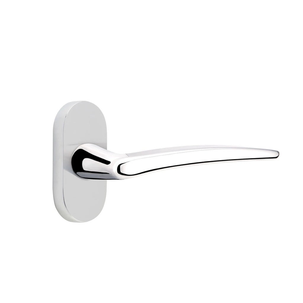 Cromo Pulido · 1-1/2" x3" Oval Rosette
