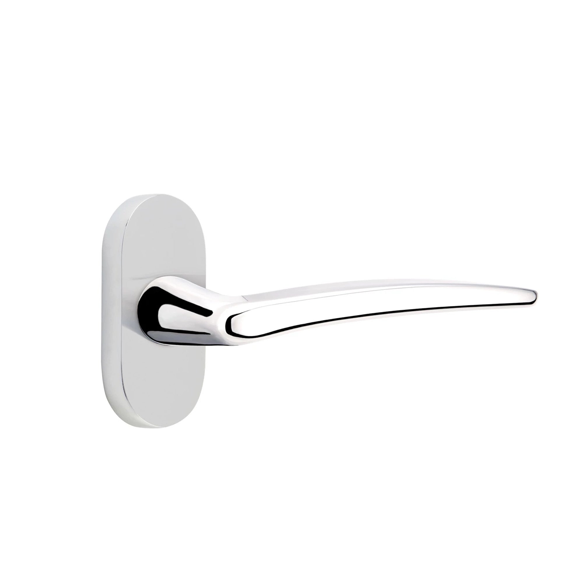Cromo Pulido · 1-1/2" x3" Oval Rosette