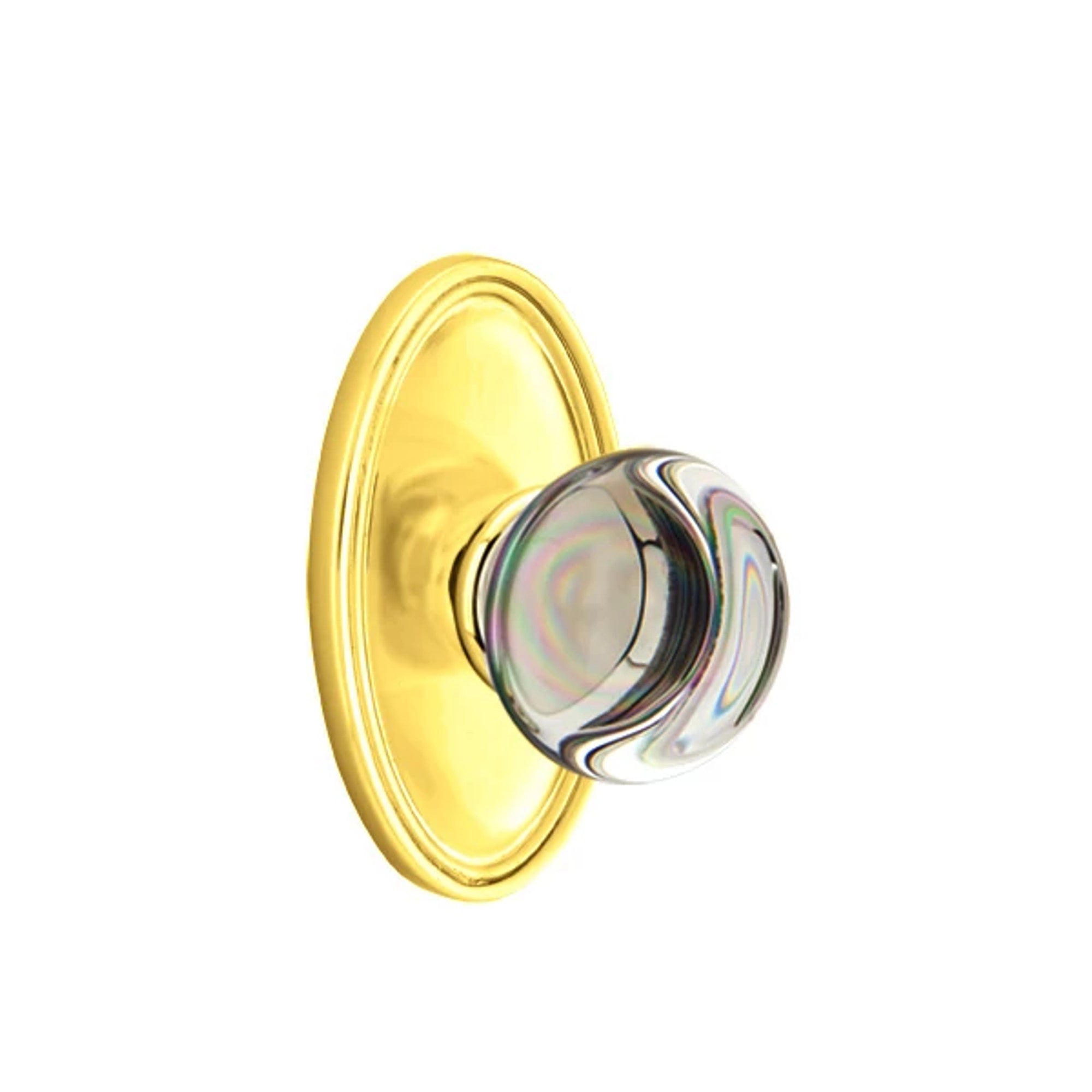 Latón Pulido · Oval Rosette