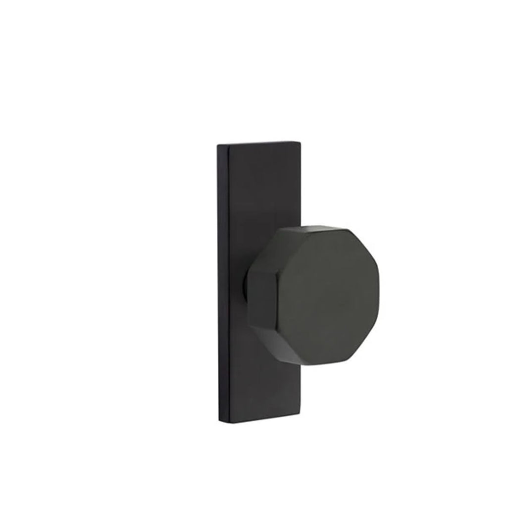 Negro Mate · 1-1/2"x5" Rosette