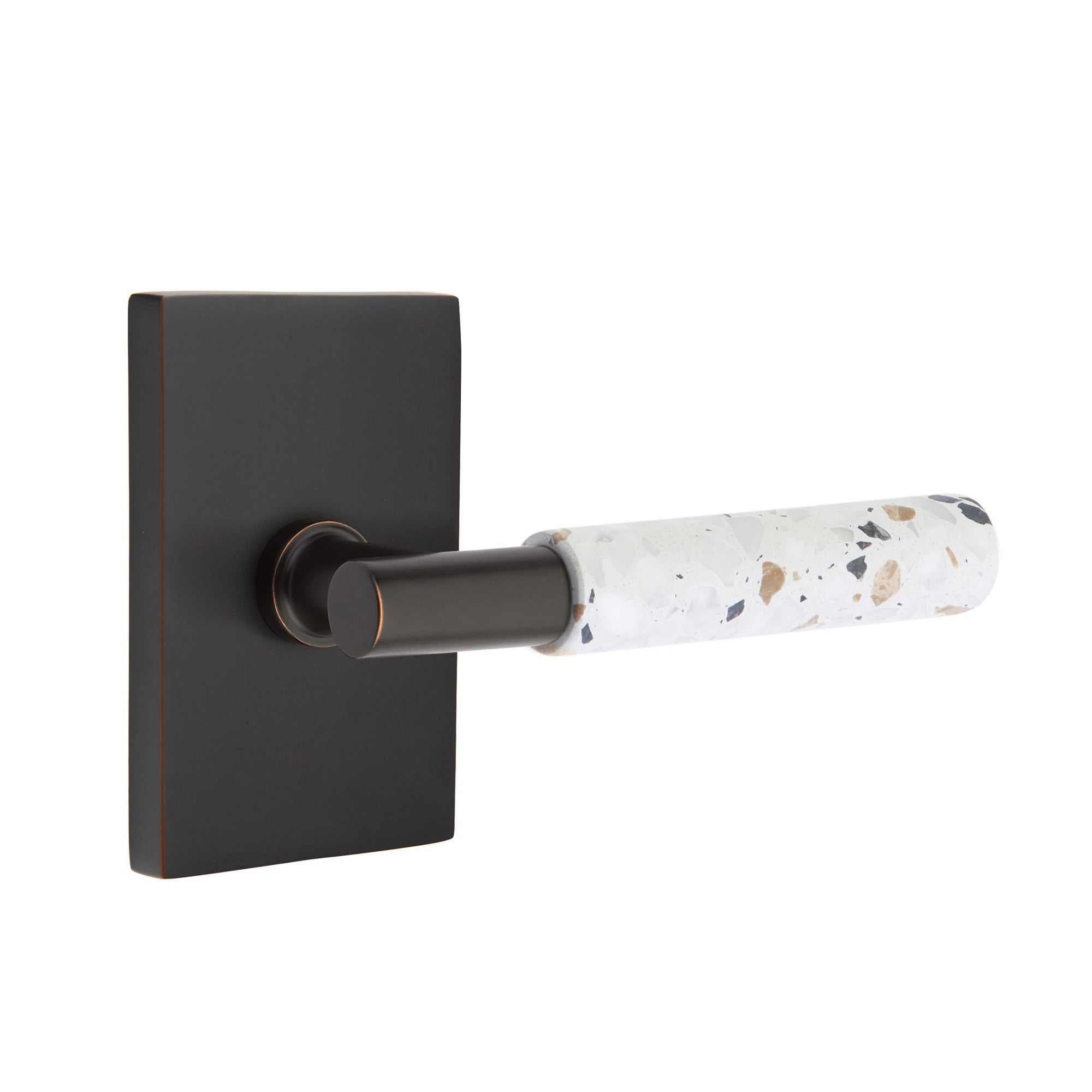 Bronce Aceitado · Modern Rectangular Rosette