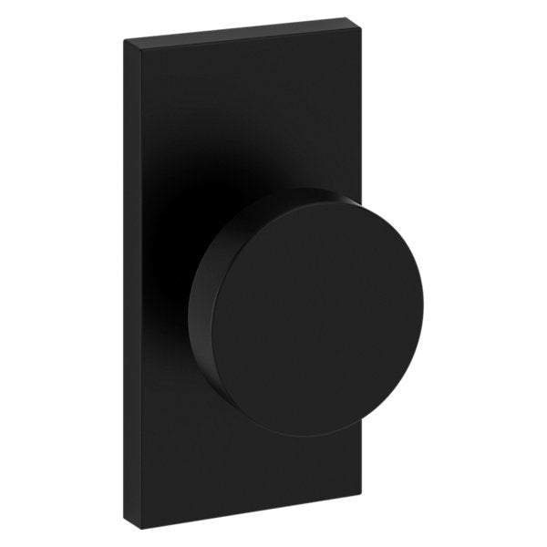 Baldwin Hardware Reserve Perilla Contemporary — Negro satinado — Contemporary 5 — Privacidad