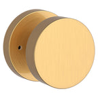 Baldwin Hardware Reserve Perilla Contemporary — Latón satinado Lifetime — Contemporary Round — Privacidad