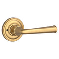 Baldwin Hardware Reserve Manija Federal — Latón satinado Lifetime — Traditional Round — Privacidad