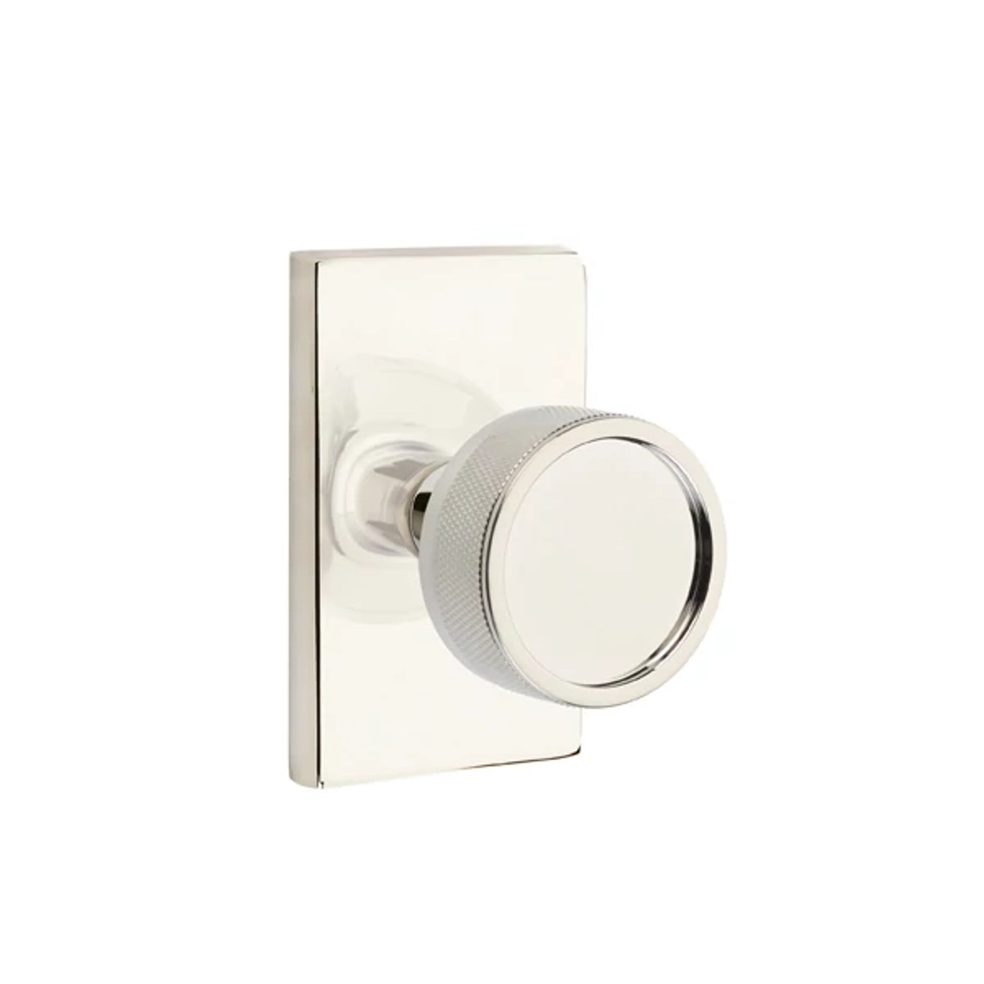 Níquel Pulido · Modern Rectangular Rosette