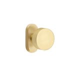 Latón Satinado · 1-1/2" x3" Oval Rosette