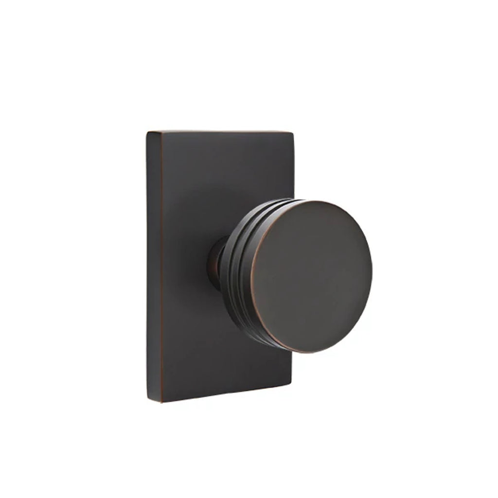 Bronce Aceitado · Modern Rectangular Rosette