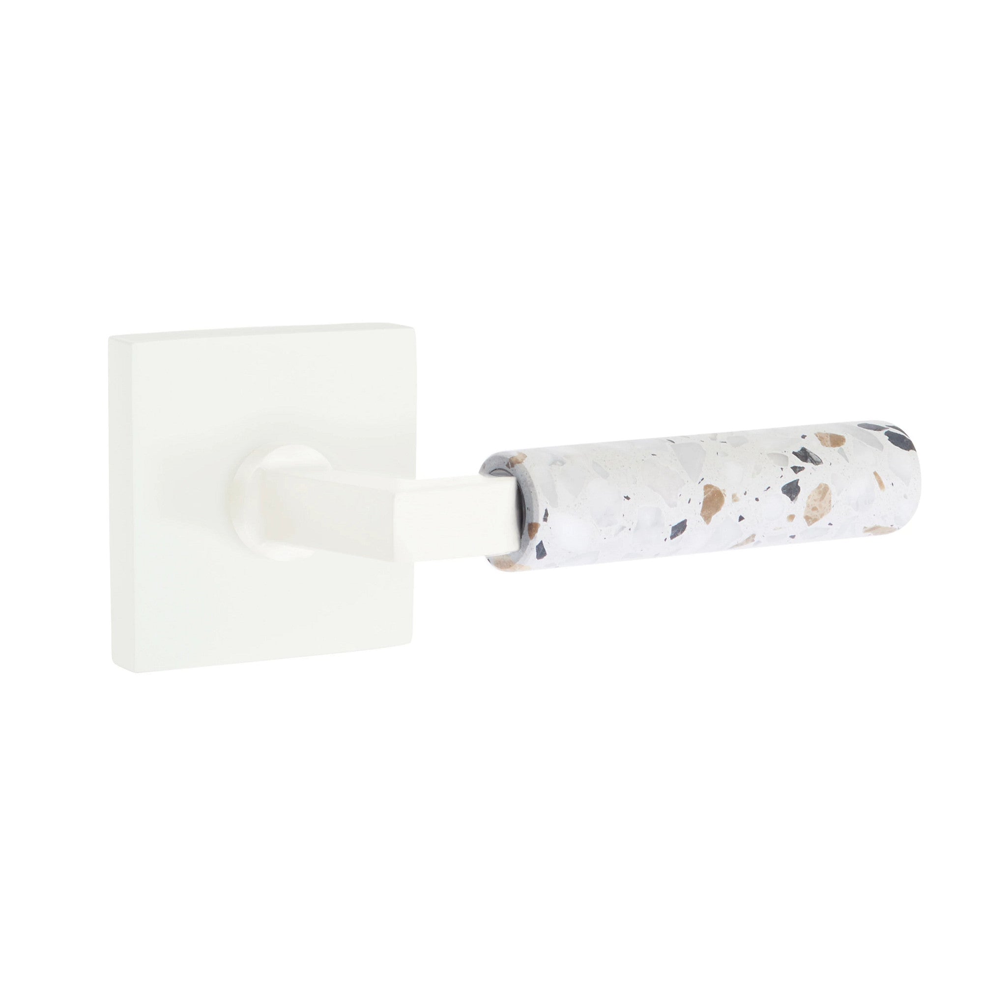 Blanco Mate · Square Rosette