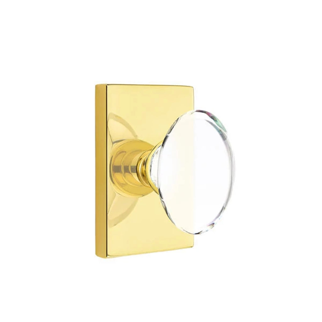 Latón sin Laca · Modern Rectangular Rosette