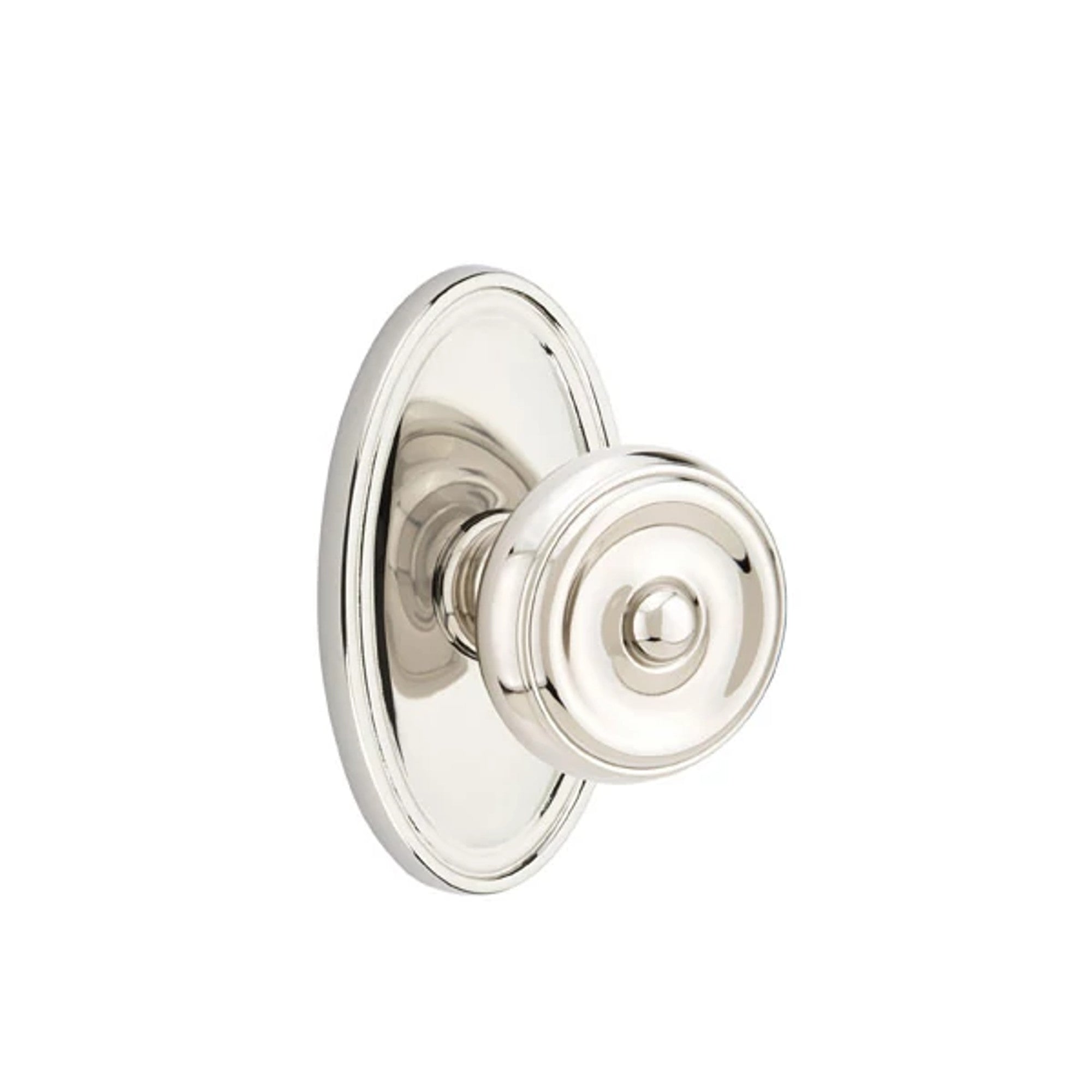 Níquel Pulido · Oval Rosette