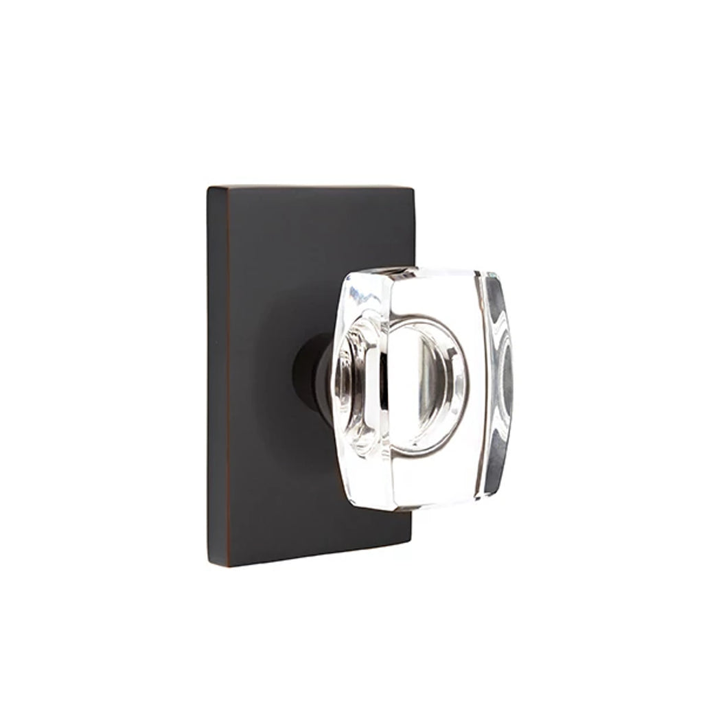 Bronce Aceitado · Modern Rectangular Rosette