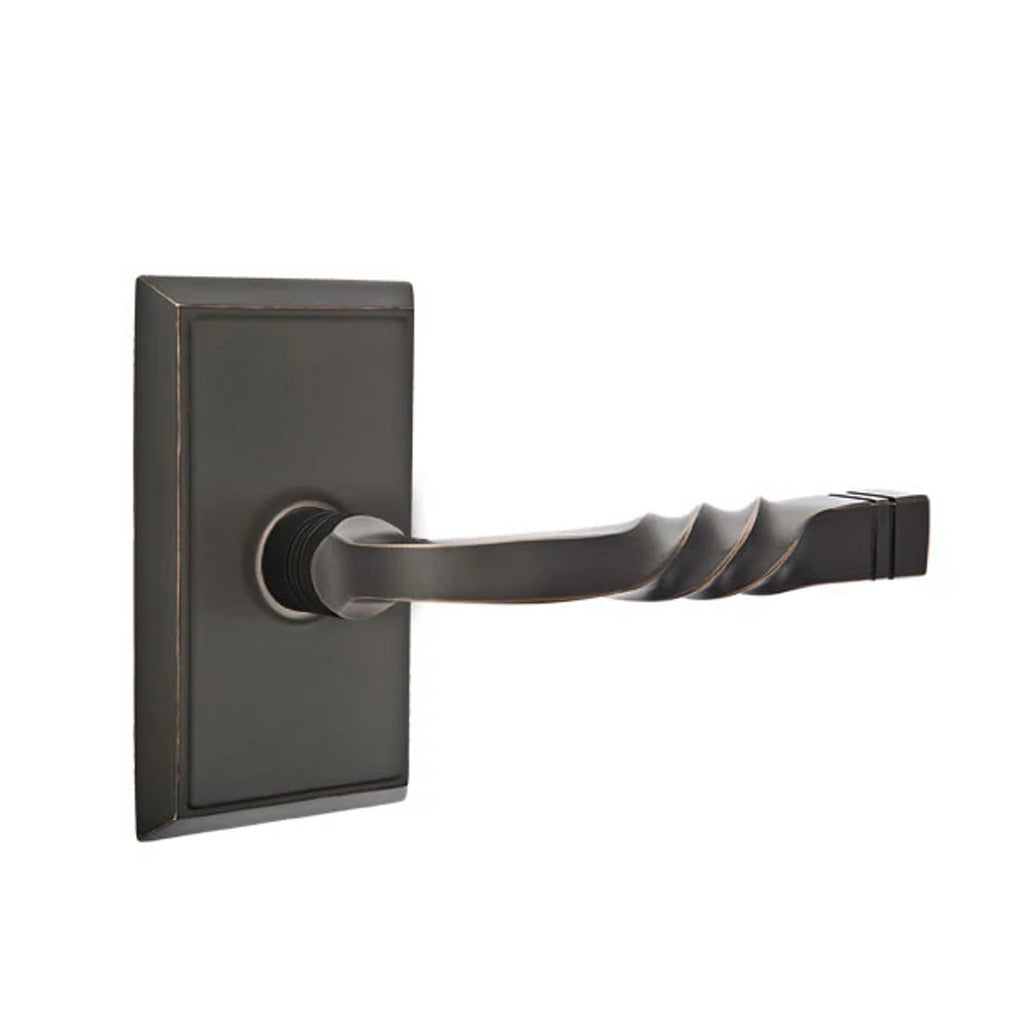 Bronce Aceitado · Rectangular Rosette