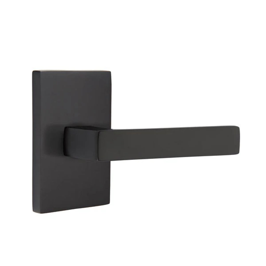 Negro Mate · Modern Rectangular Rosette