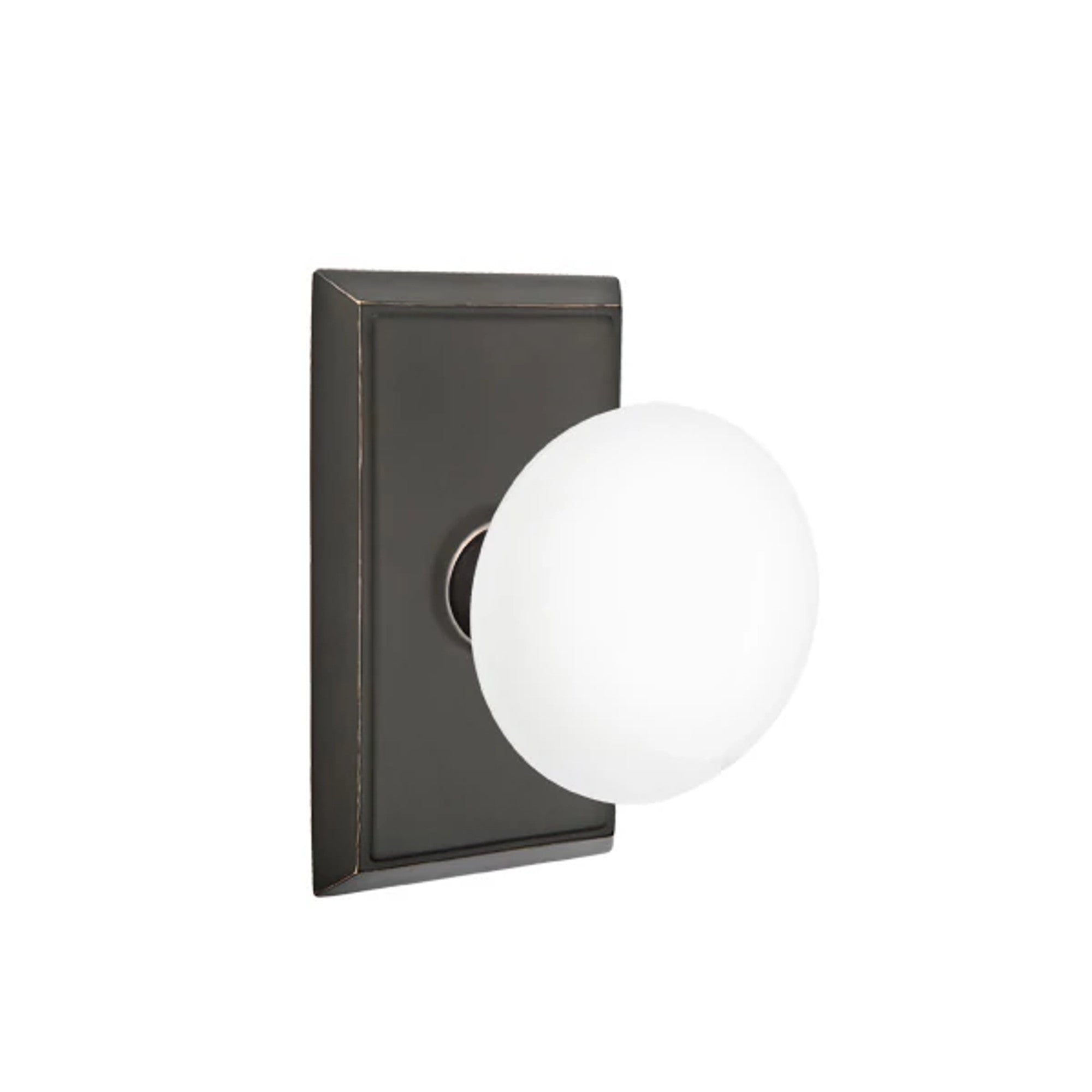 Bronce Aceitado · Rectangular Rosette