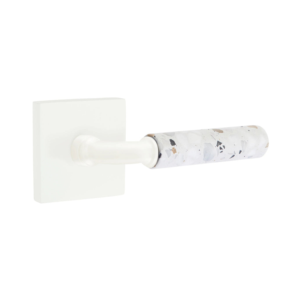 Blanco Mate · Square Rosette