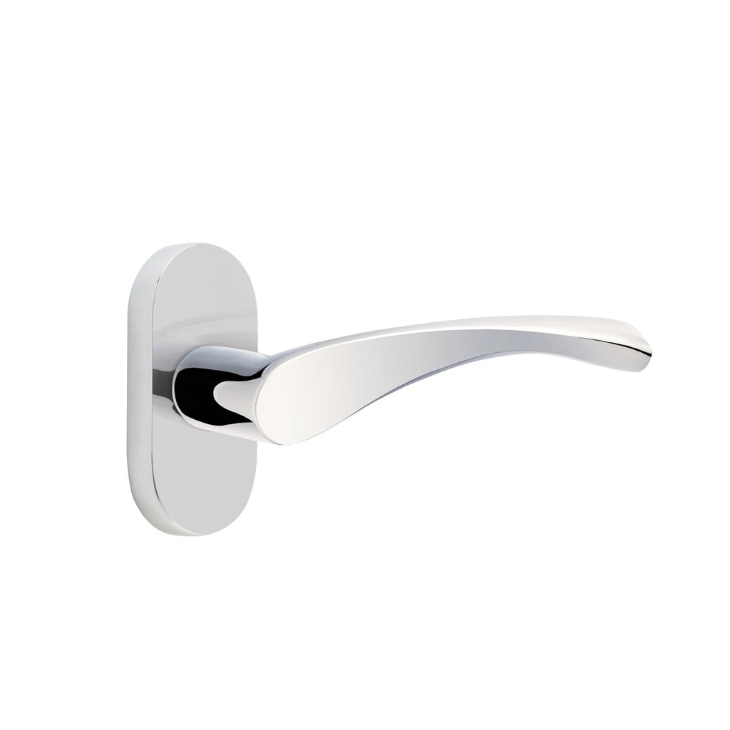 Cromo Pulido · 1-1/2" x3" Oval Rosette