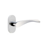 Cromo Pulido · 1-1/2" x3" Oval Rosette