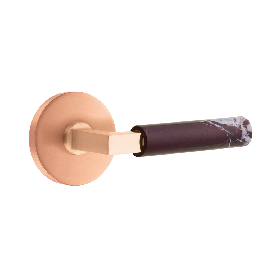 Oro Rosa Satinado · Disk Rosette