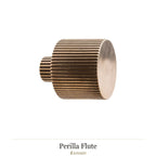 Perilla Flute — Rocky Mountain Hardware bronce macizo