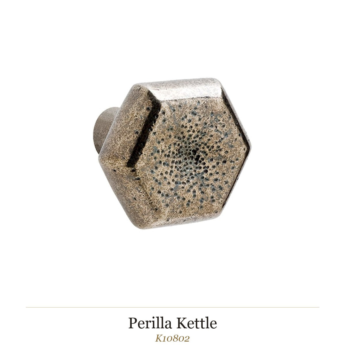 Perilla Kettle — Rocky Mountain Hardware bronce macizo