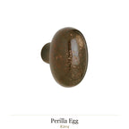 Perilla Egg — Rocky Mountain Hardware bronce macizo