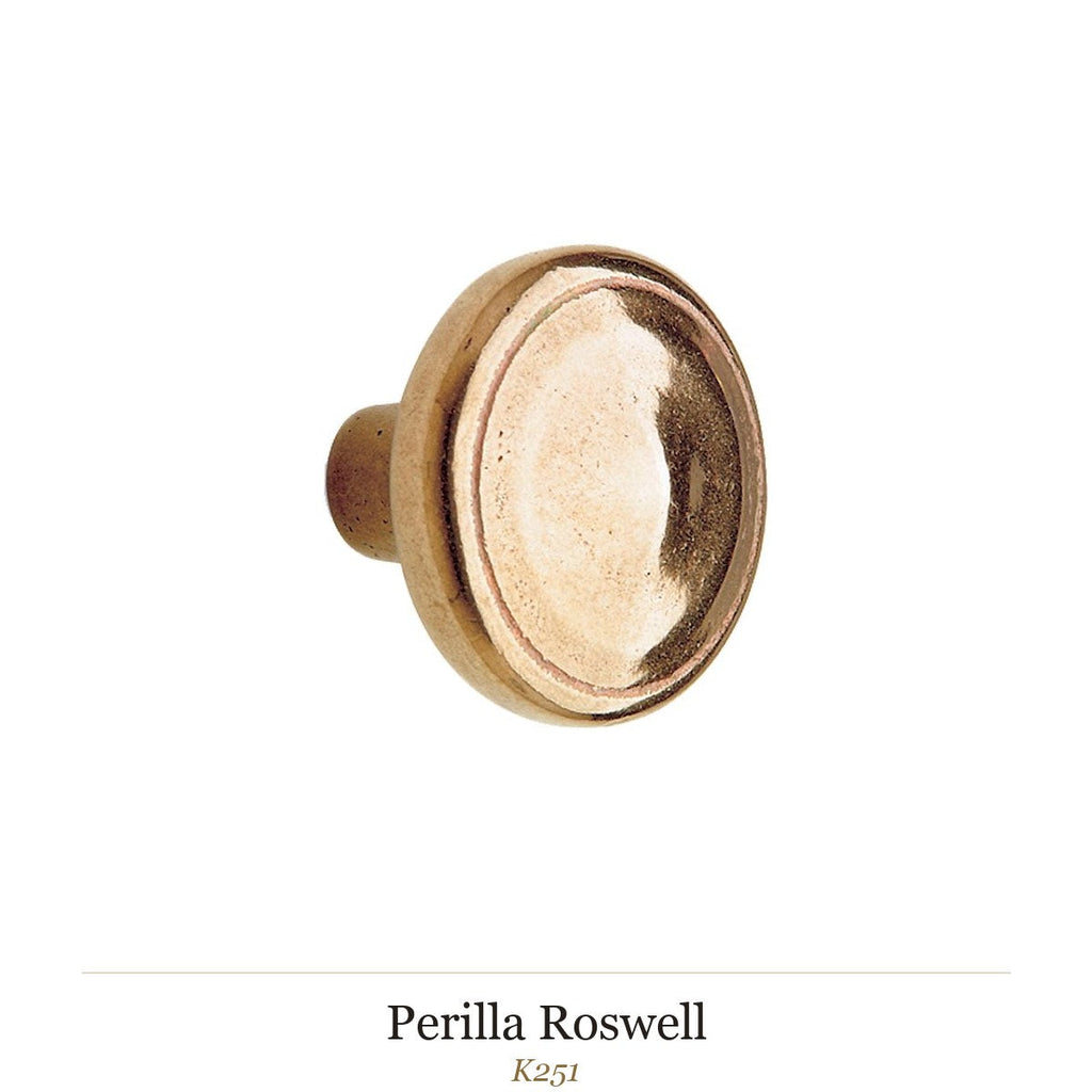 Perilla Roswell — Rocky Mountain Hardware bronce macizo