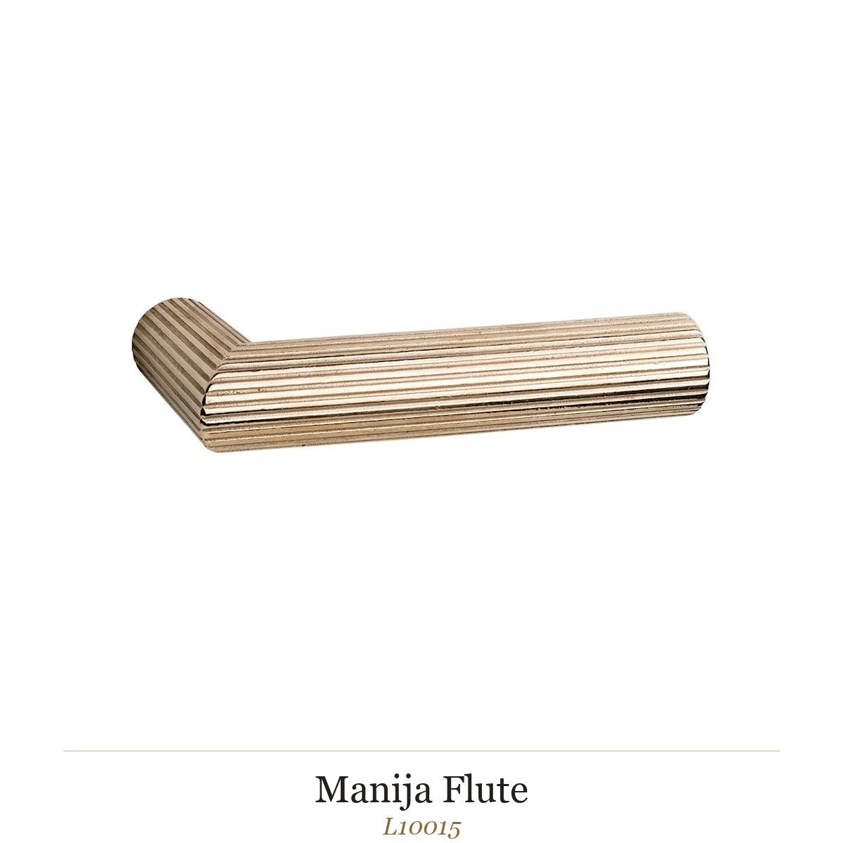 Manija Flute — Rocky Mountain Hardware bronce macizo