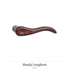 Manija Longhorn — Rocky Mountain Hardware bronce macizo