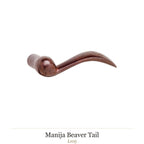 Manija Beaver Tail — Rocky Mountain Hardware bronce macizo